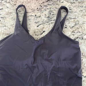 Amazon purple athletic tank top